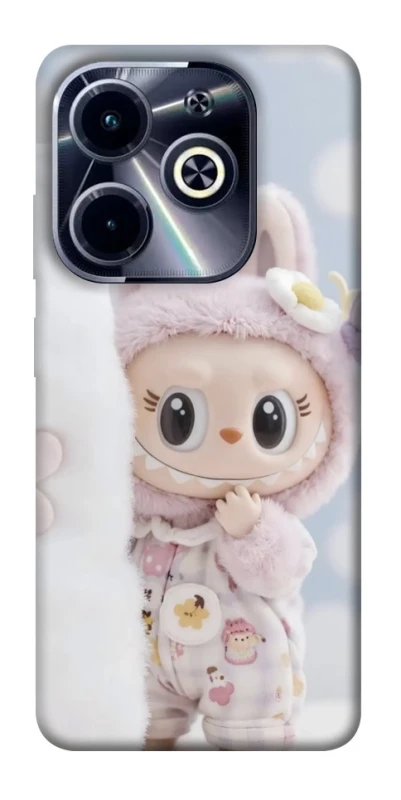 Чохол на Infinix Hot 40i Labubu Happy фото 1 з 1