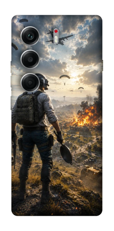 Чехол на Tecno Camon 40 PUBG ver.2 фото 1 из 1