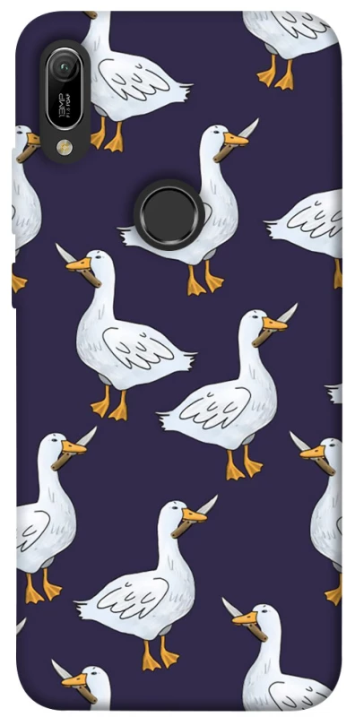 Чехол на Huawei Y6 (2019) Гуси с претензией фото 1 из 1