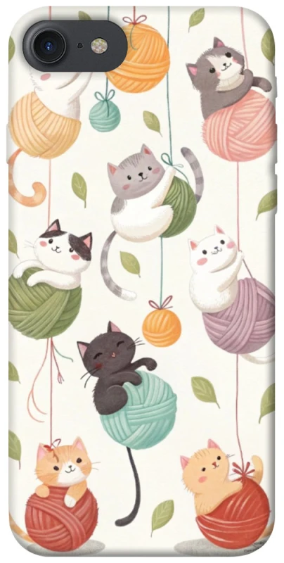 Чохол на Apple iPhone 7 / 8 (4.7") Funny Kittens фото 1 з 1