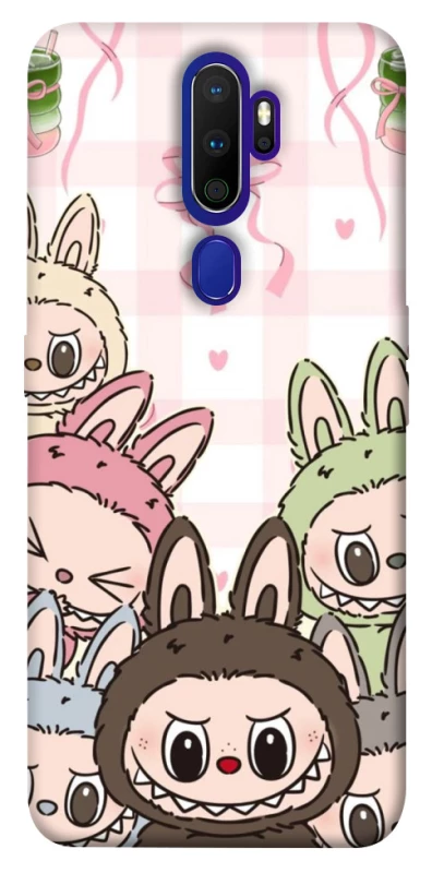 Чохол на Oppo A5 (2020) / Oppo A9 (2020) All Labubu 2 фото 1 з 1