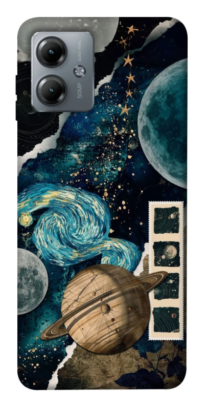 Чохол на Motorola Moto G14 Planets фото 1 з 1