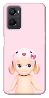 Чехол на Oppo A96 Pink Ribbon Hop фото 1 из 1