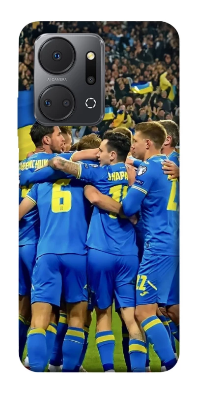 Чехол на Huawei Honor X7a Сборная Украины v3 фото 1 из 1