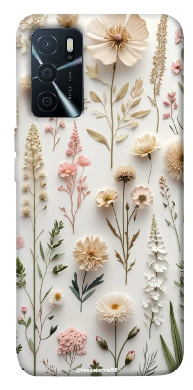Чохол на Oppo A16s / A16 Floral design ver.1 фото 1 з 1