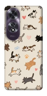 Чехол на Oppo A60 Cat style ver.2 фото 1 из 1