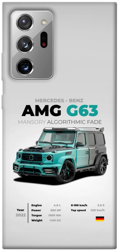 Чохол на Samsung Galaxy Note 20 Ultra Mint amg G63 фото 1 з 1