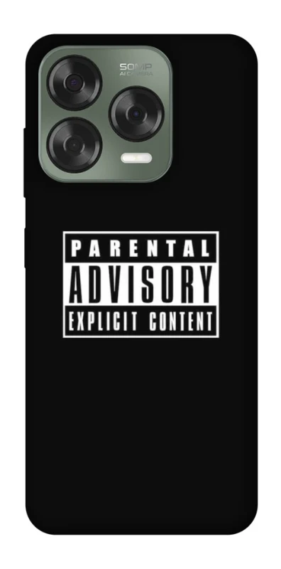 Чохол на ZTE Nubia V70 Design Parental Advisory Label фото 1 з 1