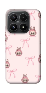 Чохол на Xiaomi 17 Pink bows and Labubus фото 1 з 1