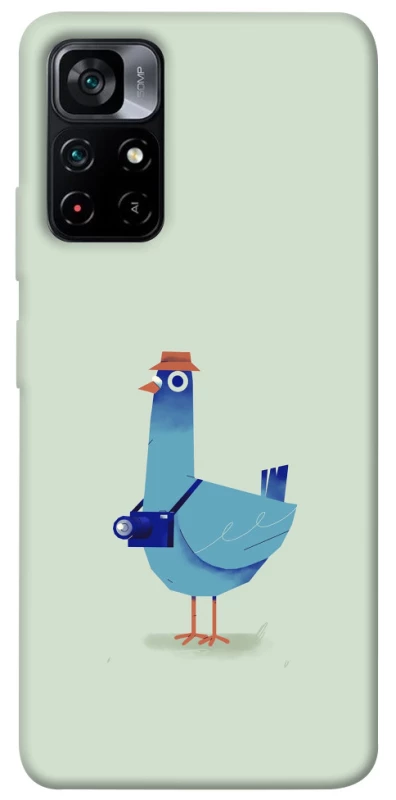 Чохол на Xiaomi Poco M4 Pro 5G Голуб-детектив фото 1 з 1