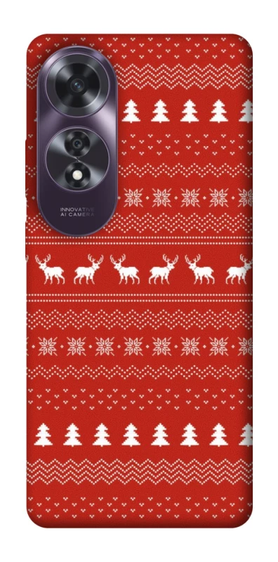 Чохол на Oppo A60 Новорічний v12 фото 1 з 1