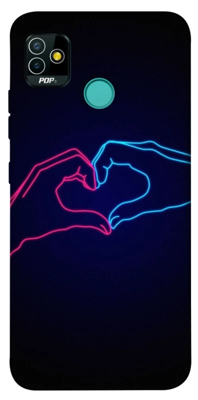 Чохол на TECNO POP 5 Neon love фото 1 з 1