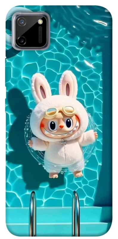 Чохол на Realme C11 Labubu in the pool ver.2 фото 1 з 1