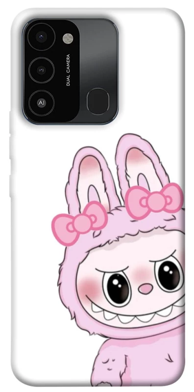 Чехол на TECNO Spark 8C Labubu White фото 1 из 1