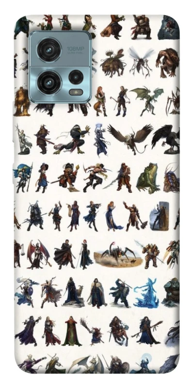 Чохол на Motorola Moto G72 Character Selection фото 1 з 1