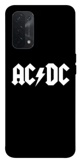 Чехол на Oppo A54 5G / A74 5G AC/DC logo фото 1 Чехол на Oppo A54 5G / A74 5G AC/DC logo фото 1 из 1