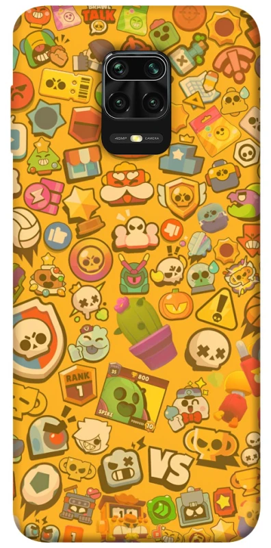 Чехол на Xiaomi Redmi Note 9s / Note 9 Pro / Note 9 Pro Max Brawl Stars ver.6 фото 1 из 1