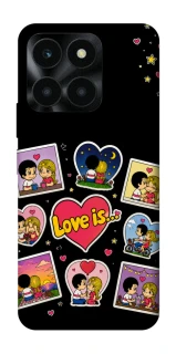 Чехол на Huawei Honor X6a Love is ver.2 фото 1 из 1