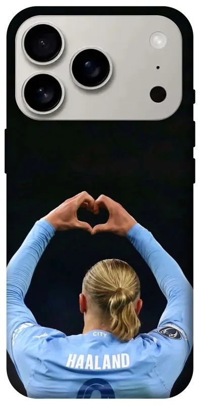 Чехол на Apple iPhone 18 Pro Erling Haaland V2 фото 2 из 2
