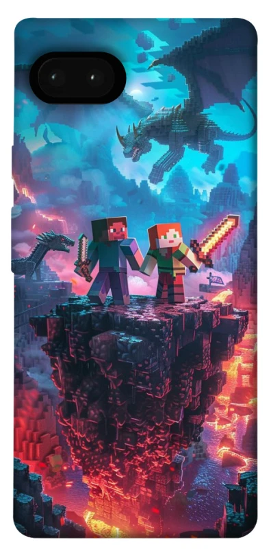 Чохол на Google Pixel 7a Minecraft v3 фото 1 з 1