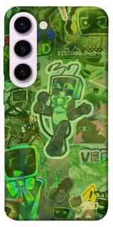 Чохол на Samsung Galaxy S23+ Dandysworld tv green theme фото 1 з 1