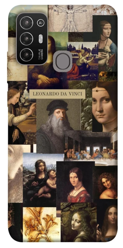 Чехол на ZTE Blade A52 Leonardo da Vinci фото 1 из 1