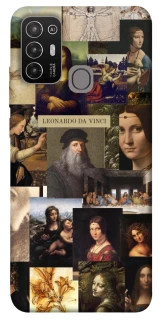 Чехол на ZTE Blade A52 Leonardo da Vinci фото 1 из 1