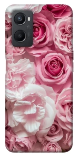 Чехол на Oppo A96 Розовые цветы фото 1 из 1