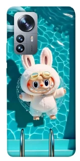Чехол на Xiaomi 12 / 12X Labubu in the pool ver.2 фото 1 из 1