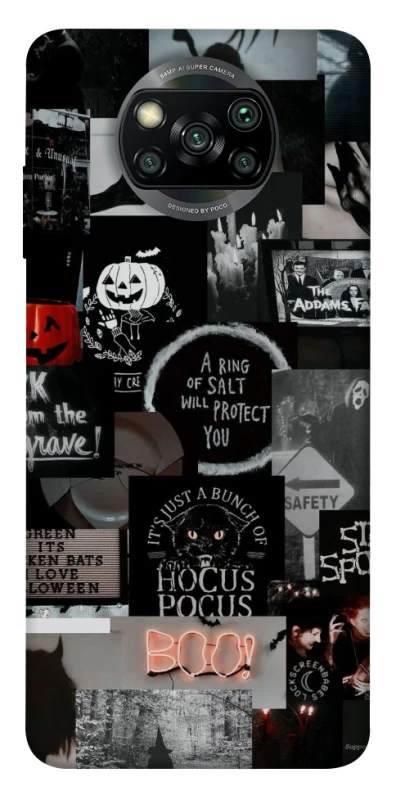 Чехол на Xiaomi Poco X3 NFC / Poco X3 Pro Halloween aesthetics ver.3 фото 1 из 1