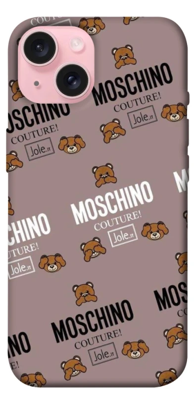 Чохол на Apple iPhone 15 (6.1") Moschino фото 1 з 1