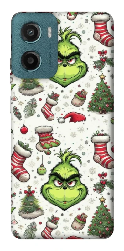 Чохол на Motorola Moto G06 Grinch mood ver.3 фото 1 з 1