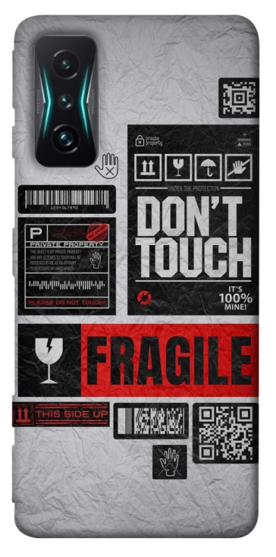 Чохол на Xiaomi Redmi K50 Gaming Don't touch фото 1 з 1