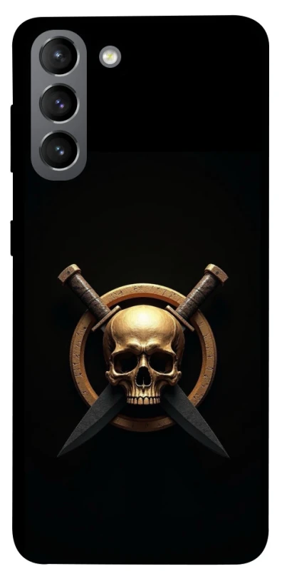 Чохол на Samsung Galaxy S21 Golden Skull фото 1 з 1