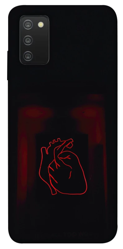 Чехол на Samsung Galaxy A03s Красное сердце фото 1 из 1