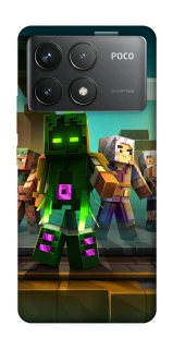 Чохол на Xiaomi Poco F6 Pro Minecraft dungeon фото 1 з 1