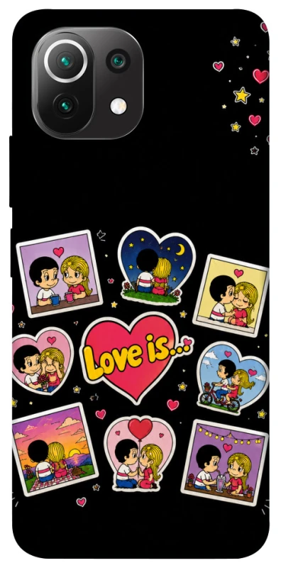 Чохол на Xiaomi Mi 11 Lite Love is ver.2 фото 1 з 1