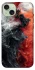Чехол на Apple iPhone 15 Plus (6.7") Black and Red фото 1 из 1