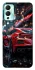 Чехол на Infinix Hot 12 Play Red sports car фото 1 из 1