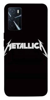 Чехол на Oppo A16s / A16 Metallica logo фото 1 из 1