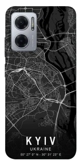 Чохол на Xiaomi Redmi Note 11E Kyiv map фото 1 з 1