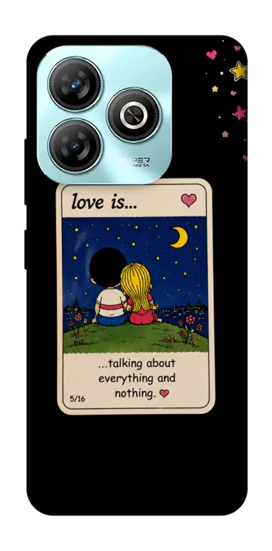 Чохол на ZTE Blade A75 4G Love is ver.6 фото 1 з 1
