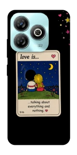 Чехол на ZTE Blade A75 4G Love is ver.6 фото 1 из 1
