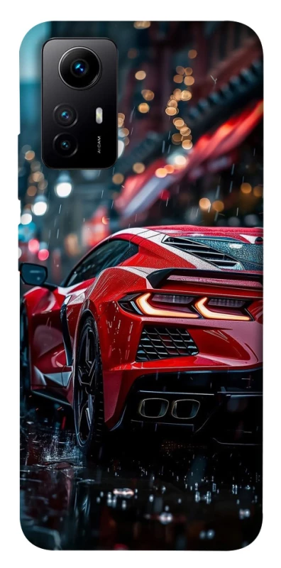 Чехол на Xiaomi Redmi Note 12S Red sports car фото 1 из 1
