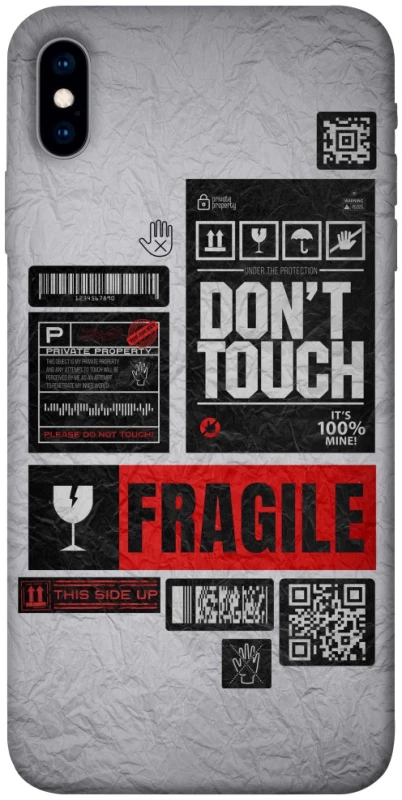 Чехол на Apple iPhone X (5.8") Don't touch фото 1 из 1