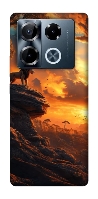 Чехол на Infinix Note 40 Pro 4G lion king фото 1 из 1