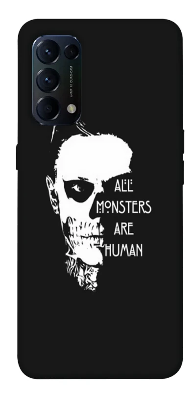 Чохол на Oppo Reno 5 4G All Monsters are Human фото 1 з 1