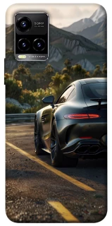 Чехол на Vivo Y21 / Y33s Car in the mountains фото 1 из 1
