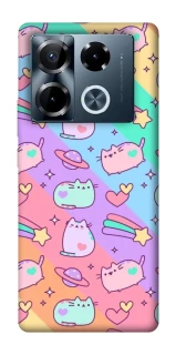 Чехол на Infinix Note 40 Pro 4G Cat Cute фото 1 из 1