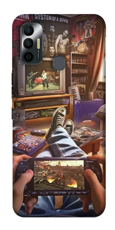 Чохол на TECNO Spark 7 Retro style v4 фото 1 з 1